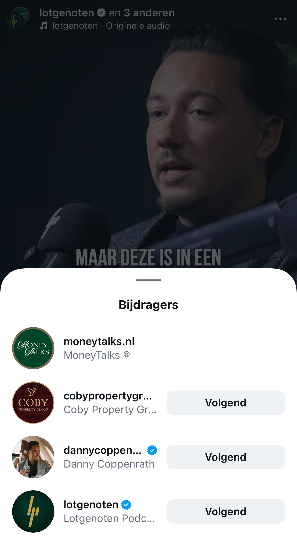 MoneyTalks promotie voorbeeld 1