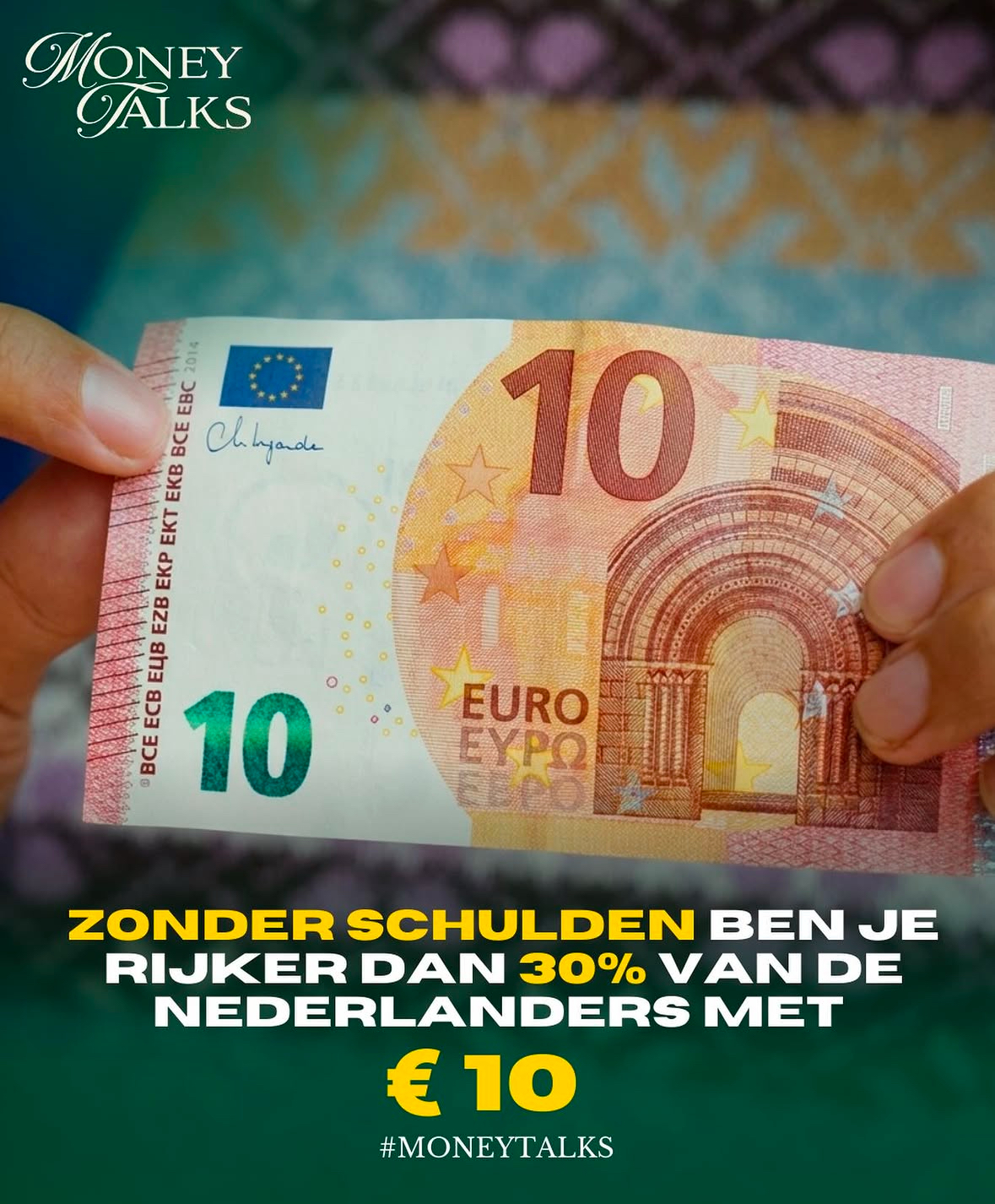 Zonder schulden ben je rijker dan 30% van de Nederlanders