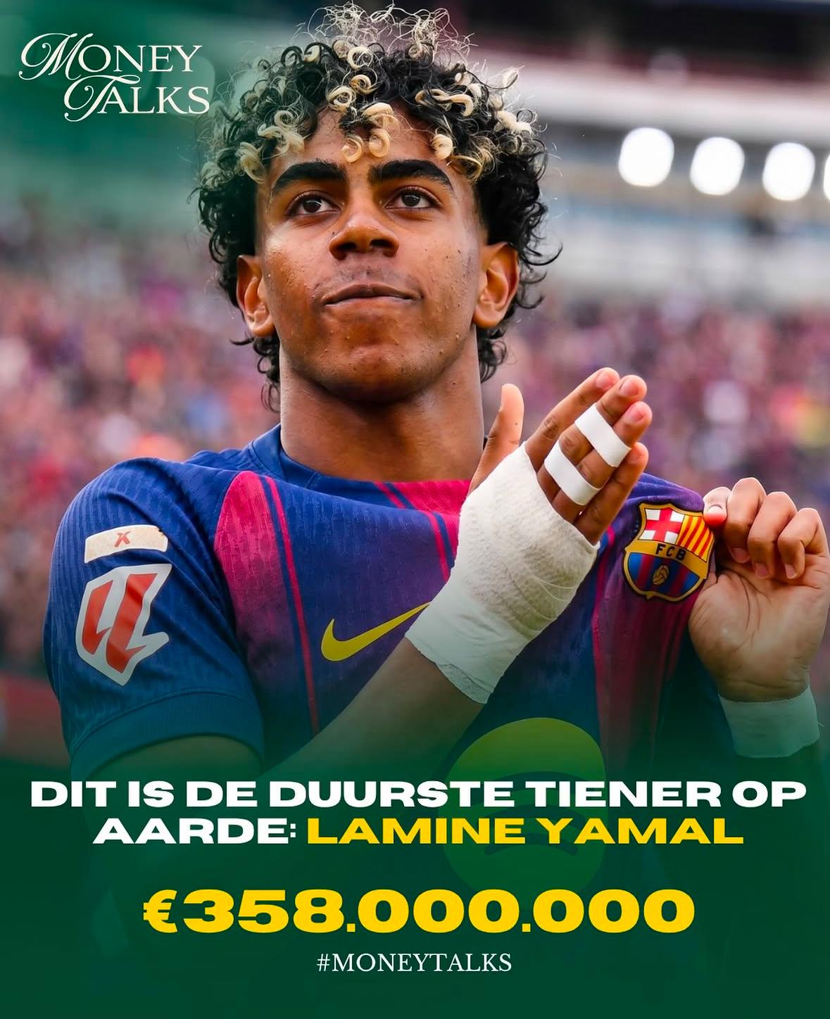 Lamine Yamal, duurste tiener op aarde €358.000.000